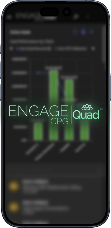 a visual representation of EngageCPG | Quad™